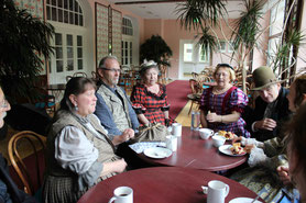 Schöne gesellige Runde