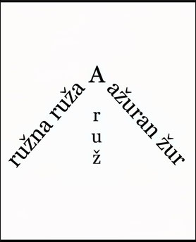   TeXTArt: 4. (Piramida jedne dame)