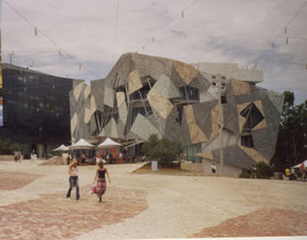 Federation-Square-Melbourne-Australië-modern-plein