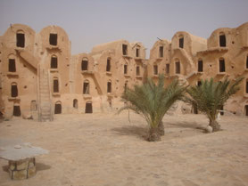 Ksar-Ouled-Soltane-schuur-opberg-bulk-graan-silo-Tunesië