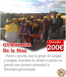 gymkhana de la risa en conil