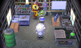 ACNL_Villageois_cochons_Porken_intérieur