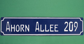 Hausnummer   Hausnummern