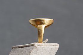 Vintage Ring, 925 Silber mit 18k Gelbgold plattiert, Gr. 54, minimalistisch, Vintage Schmuck, fairer Schmuck, nachhaltiger Schmuck, Unikatschmuck, Schmuck aus Deutschland, mishmish Schmuck, Geschenk Frau, aus alt mach neu Schmuck, shop local
