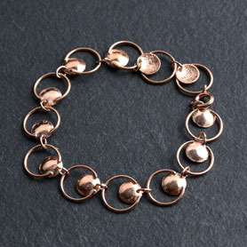Armband Rosegold, Kollmar Jourdan, Rubin, Opal, Armband Rotgold, Vintage Armband, Art Deco Armband,  fairer Schmuck, nachhaltiger Schmuck, Unikatschmuck, Schmuck aus Deutschland, Geschenk Hochzeitstag, Geschenk Geburtstag Frau, mishmish Schmu