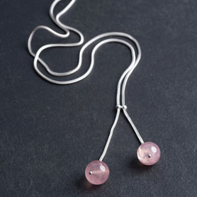  fein verarbeitetes Collier aus den ca. 30er Jahren, 800 Silber  mit 999 Feinsilber plattiert, Kettenlänge 42cm, Vintage Schmuck, mishmish Schmuck, shop local