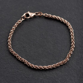 Armband Granat Roségold, Armband Rotgold, Armband mit Granatsteinen, Vintage Armband, Silberschmuck, Vintage Schmuck, Schmuck fair, Unikate, Einzelstück, mishmish Unikatschmuck aus München, nachhaltiger Schmuck, Brautschmuck, böhmischer Granat, antik