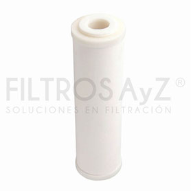 FILTRO CERAMICA CON PLATA COLOIDAL PARA ELIMINAR BACTERIAS Y PARASITOS EN AGUA