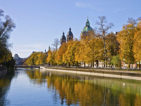 Nymphenburger Kanal in München