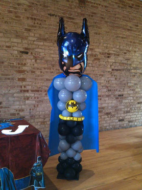 figura de globos batman