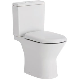 Chica closed coupled toilet left hand skew right hand skew trap 