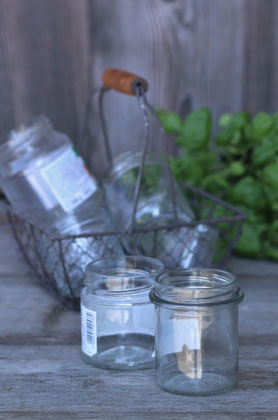 Glas zum Recyceln