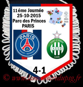 Fanion  PSG-Saint Etienne  2015-16