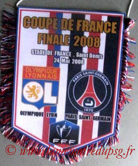 Fanion  PSG-Lyon  2008-09