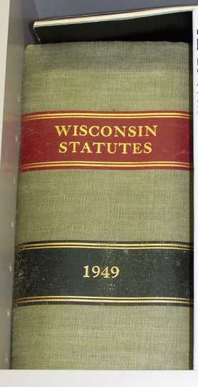 Wisconsin Statutes 1949 Book