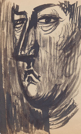 Jean Milhau, Portrait masculin (180x110)