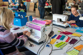 NEW Nordeifelwerkstätten Maskenproduktion Covid-19