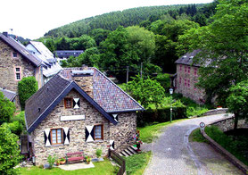 Pferde an Kremer Mühle in Simonskall 