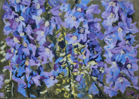 Pastell on Ingrés paper (1988)