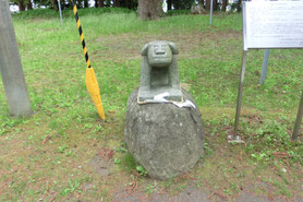 盛岡天満宮の狛犬