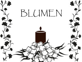 Blumenarrangements des Bestattungshauses Kritzler