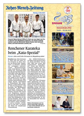 Karate Renchen, Kata-Spezial 2025, Magdeburg