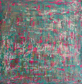 Abstract 17, 80 x 80 cm, Preis auf Anfrage