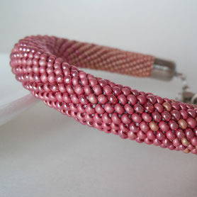 Pathwork bracelet, Multicolor, Beadwork Bracelet, Bead Crochet, ukrainian jewelry, жгут из бисера, браслет