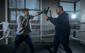 Portret van Box coach Jordy Richardson van Box & Balance door Jordy Leenders van Axis Studio uit Eindhoven.