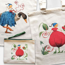 tote bags et trousses Timeliot