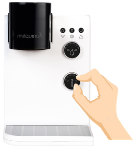 Babymilch Automat Pulvermenge einstellen - Milquino