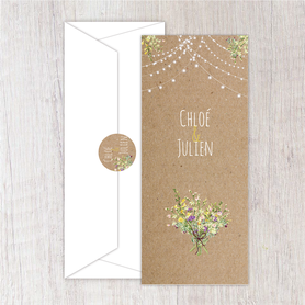 Faire-part mariage gif animé-faire-part mariage virtuel- faire part mariage digital-numérique animé-électronique-vidéo-à envoyer via les réseaux sociaux-whatsapp-facebook-messenger-mms-guirlande-fleurs champêtre-guinguette-bohème-timeline