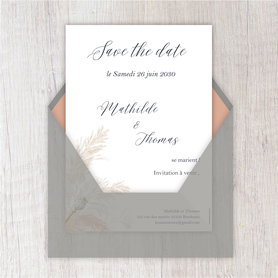 Save the date mariage gif animé-Save the date mariage virtuel-Save the date mariage digital-Save the date mariage numérique animé-électronique-à envoyer via les réseaux sociaux-whatsapp-facebook-messenger-mms-video-pampa-boheme-champetre-fleurs sechées