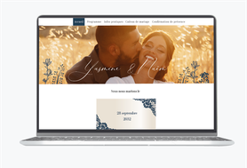 Site internet de mariage-Site pour mariés-Site de mariage-Site interenet de mariage- wedding site-site internet assorti au faire-part--dentelle-bleue-tige champêtre-nacré-chic-elegant-raffiné