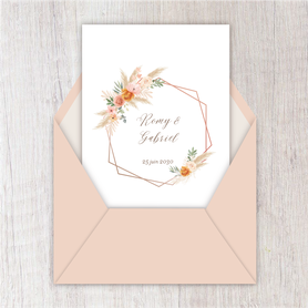 Faire-part mariage gif animé-faire-part mariage virtuel- faire part mariage digital-numérique animé-électronique-vidéo-à envoyer via les réseaux sociaux-whatsapp-facebook-messenger-mms-pictogrammes - Boho-boheme-champetre-pampa-feuilles seché