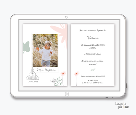 faire-part-baptême-fille-numérique-faire-part-baptême-électronique-faire-part-numérique-pdf-imprimable-pdf-numérique-faire-part-connecté-bouquet-de-fleur-eglise-polaroid-faire-part-à-imprimer-faire-part-à-envoyer-par-sms-mms-par-mail-par-réseaux-sociaux