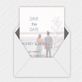 Save the date mariage gif animé- Save the date mariage virtuel-Save the date mariage digital-Save the date mariage numérique animé-électronique-à envoyer via les réseaux sociaux-whatsapp-facebook-messenger-mms-video-couronne d'epi-chic bohême-photo
