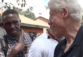 Advisor to Bill Clinton Foundation in Tanzania during Bill Clinton's visit