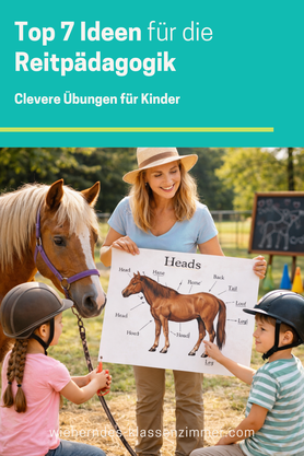7 Ideen für die Reitpädagogik: Clevere Übungen und Spiele mit Pferd.