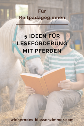 5 Ideen für die Leseförderung im Reitstall: Detektiv-Leseweg für Reitpädagogik