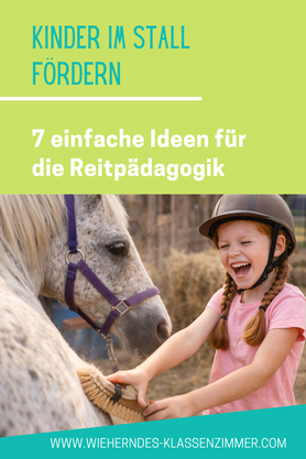 Kinder im Stall fördern – 7 einfache Ideen für die Reitpädagogik.