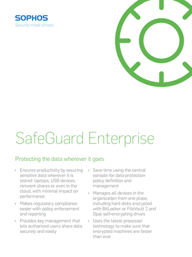 Sophos Safeguard Enterprise