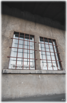 Am alten Umschlaghaus des Villinger Güterbahnhofs