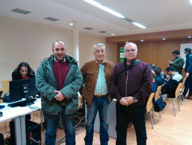 Murdok (WGA009), Pepe (WGA006) y Juan C. (WGA021)