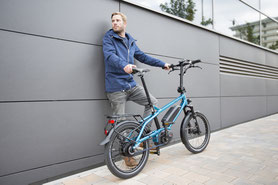 Finden Sie bei einer Probefahrt mit Falt- und Kompakt e-Bike heraus wie sich das Fahren für Sie anfühlt