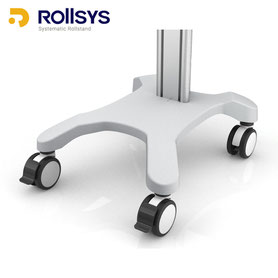 Rollsysアルミダイキャストカートベース 