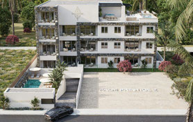 nouvelle résidence PALM PRESTIGE G+2 appartements et penthouse Mont Choisy ile maurice