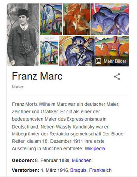      Wer war Franz Marc? 