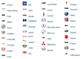 Marcas de  Autos que servimos