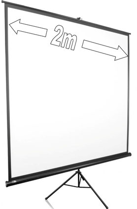 Leinwand ausleihen mieten